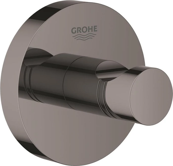 Grohe Essentials Bademantelhaken hard graphite
