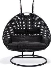 Home Deluxe Twin Hängesessel schwarz