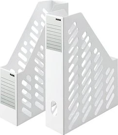HAN Stehsammler Beschriftungsetikett, A4, weiß, 2er-Pack