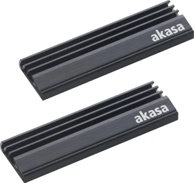 Akasa M.2 SSD Heatsink, 2er-Pack (A-M2HS01-KT02)