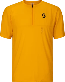 Scott Vertic Zip Trikot kurzarm gleam orange (Herren)
