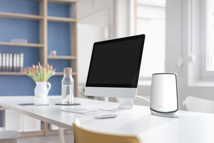 Netgear Orbi Wi-Fi 6, 850 Serie RBK852, AX6000, Router und Repeater Set, 2er-Bundle