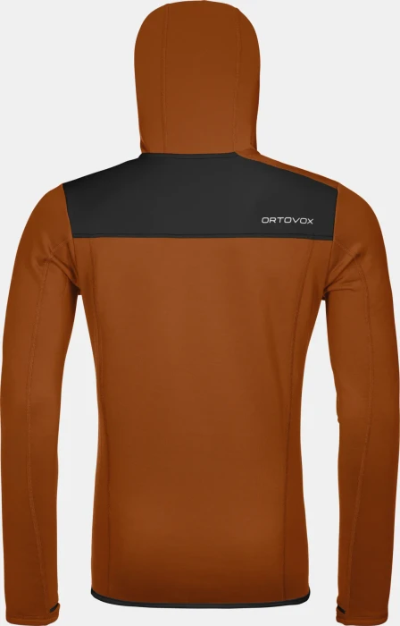Ortovox Fleece Hoody Funktionsjacke bristle brown (Herren)