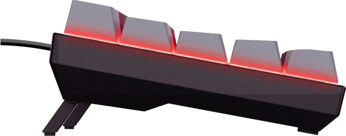 Trust Gaming GXT 867 Acira, 60%, schwarz, LEDs RGB, Outemu Red, USB, DE