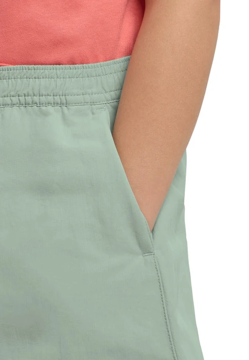 Jack Wolfskin Sun Skort kurz green zinnia (Junior)