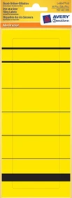 Avery-Zweckform Ordneretiketten Sonderformat, 192x61mm, gelb, 10 Blatt (10 Etiketten)