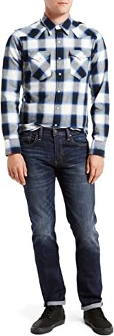 Levi's 511 Slim Jeans dark indigo worn in (Herren)