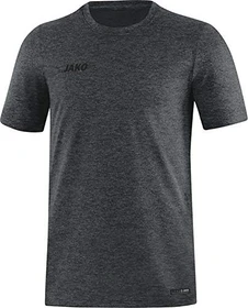 Jako Premium Basics T-Shirt kurzarm anthracite melange