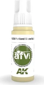 AK-Interactive 3rd Gen Acrylic Colors AFV Series portland stone no.64, 17ml