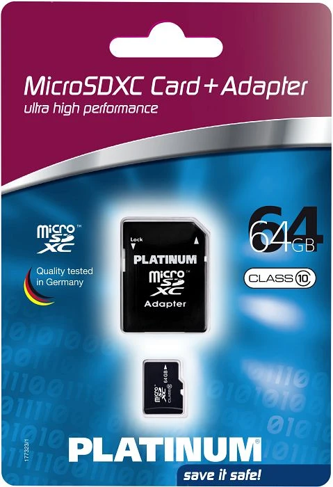 BestMedia Platinum R40/W20 64GB Kit, Class 10