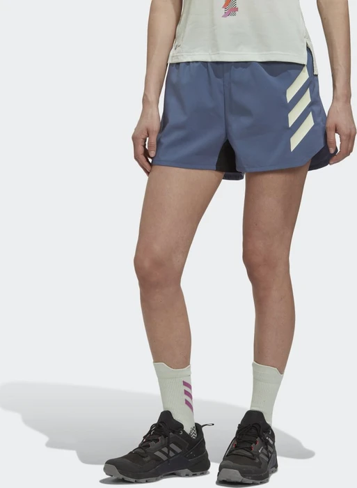 adidas Terrex Agravic Laufhose kurz wonder steel (Damen)