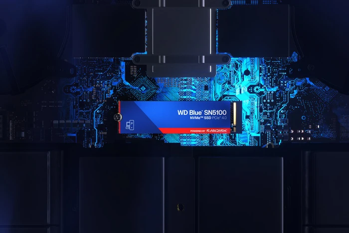 Western Digital WD Blue SN5100 NVMe SSD 1TB, M.2 2280 / M-Key / PCIe 4.0 x4