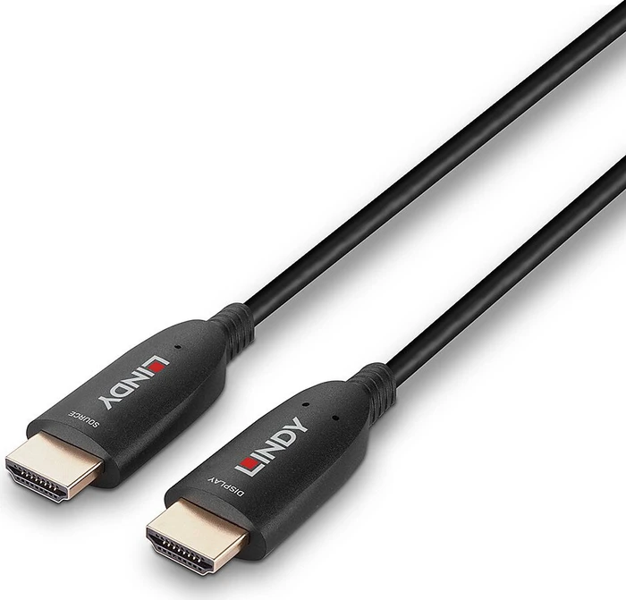 Lindy Fibre Optic Hybrid HDMI 8K60 Cable HDMI 2.1 Kabel, 15m