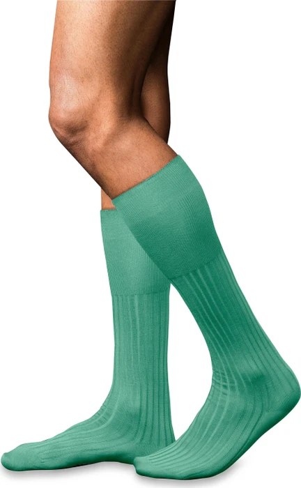 Falke No. 13 Finest Piuma Cotton Socken oceangreen (Herren)