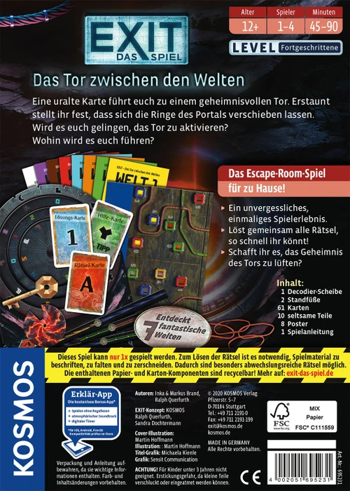 EXIT - Das Spiel - Das Tor zwischen den Welten