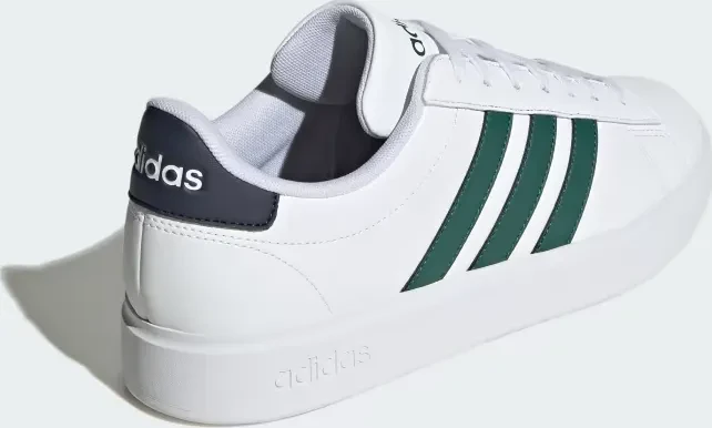 adidas Grand Court 2.0 cloud white/collegiate green/shadow navy