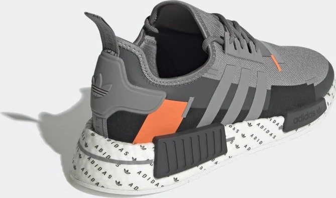 adidas NMD_R1 grey three/team solar orange (Herren)