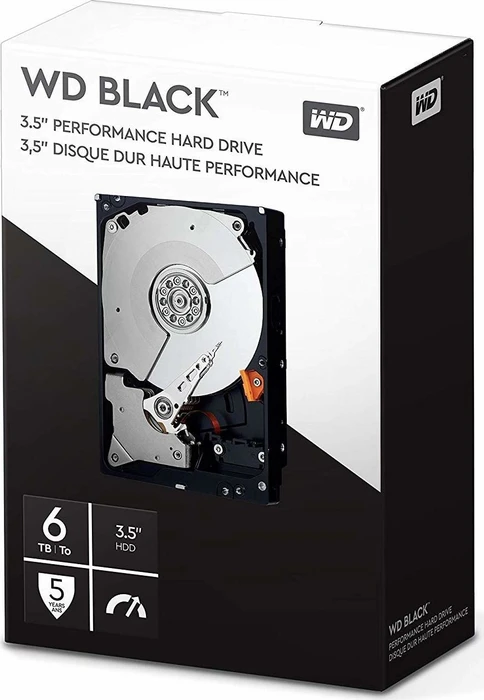 Western Digital WD_BLACK 6TB, 3.5" / SATA 6Gb/s, retail