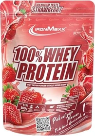 IronMaxx 100% Whey Protein Erdbeere 500g