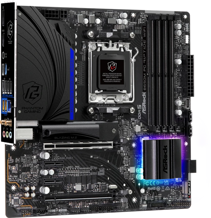 ASRock B650M PG Riptide WiFi (AMD AM5)