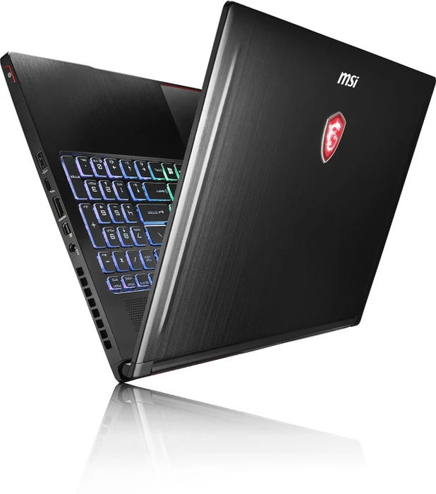 MSI GS63VR 7RF-614DE- Stealth Pro, Core i7-7700HQ, 16GB RAM, 256GB SSD, 2TB HDD, GeForce GTX 1060, DE