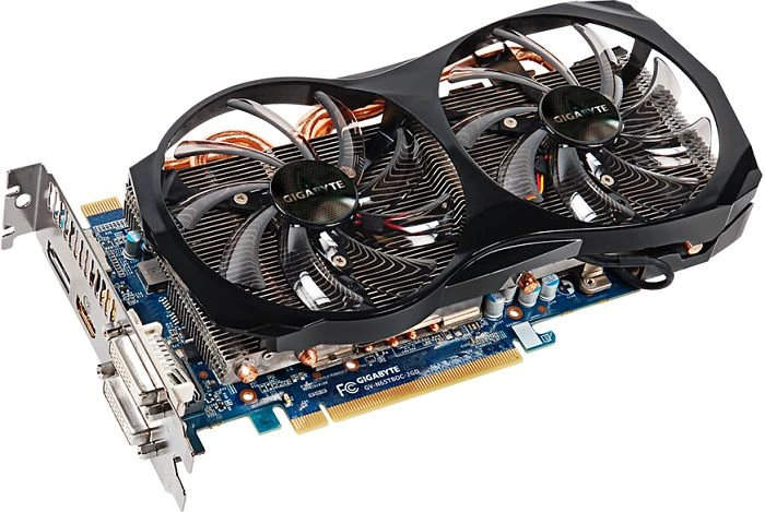 GIGABYTE GeForce GTX 650 Ti Boost Windforce 2X OC, 2GB GDDR5, 2x DVI, HDMI, DP