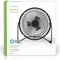 Nedis FNDK1BK15 USB Mini Tischventilator aus Metall 15cm schwarz Vorschaubild