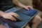 Roccat Sova MK Gaming Lapboard, schwarz, LED blau, TTC BROWN, USB, DE Vorschaubild