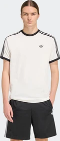 adidas 3-Streifen T-Shirt kurzarm weiß (Herren)