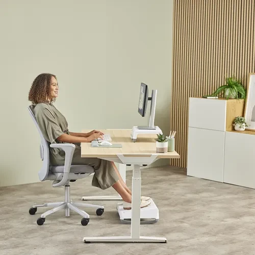 Fellowes Breyta XL Mausepad mit Handgelenkauflage, 280x210mm, grün