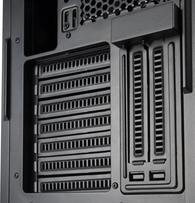 SilverStone Seta H1, schwarz, Glasfenster