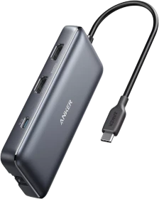 Anker 553 8-in-1 USB-C Hub, USB-C 3.0 [Stecker] (A83800A1)