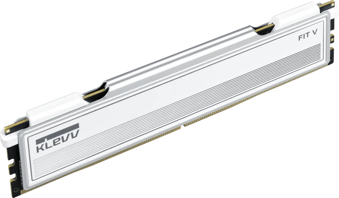 Klevv Fit V Ceramic White UDIMM 32GB Kit, DDR5-6000, CL28-36-36-76