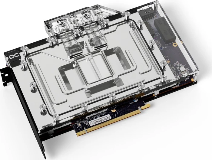 Alphacool Eisblock Aurora Acryl GPX-N NVIDIA RTX 4090 GameRock + Phantom mit Backplate