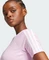 adidas 3-Streifen Baby T-Shirt kurzarm light orchid (Damen) Vorschaubild