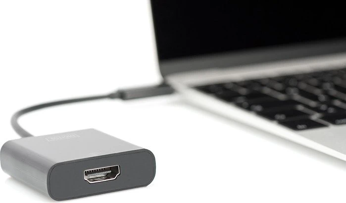 Digitus USB-C auf HDMI Adapter schwarz