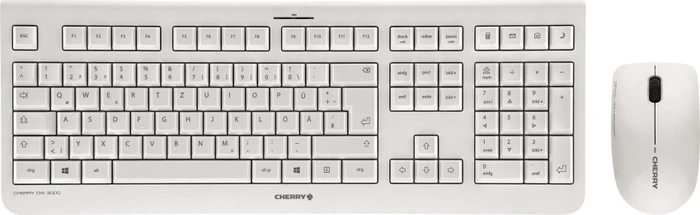 Cherry DW 3000 weiß, USB, DE