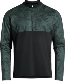 Vaude Virt QZip Trikot langarm dusty forest (Herren)