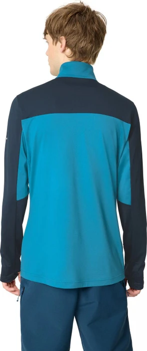 Vaude Livigno Halfzip II Fleece Funktionsshirt langarm caspian blue (Herren)
