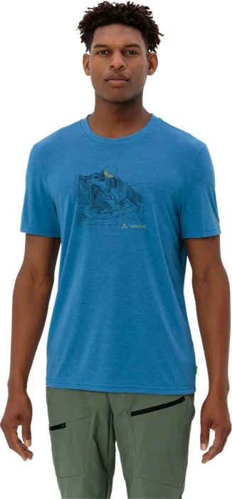 Vaude Tekoa III Funktionsshirt kurzarm radiate blue (Herren)