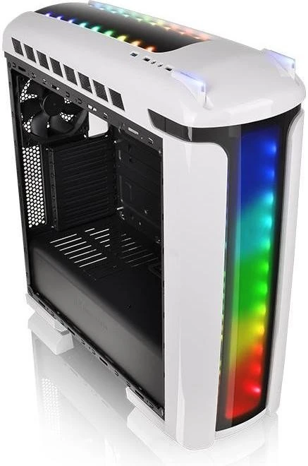 Thermaltake Versa C22 RGB Snow Edition weiß, Acrylfenster