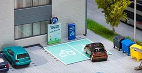 Faller Ladestation für E-Fahrzeuge