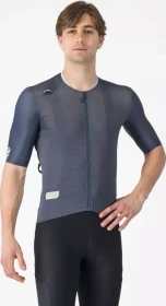 Castelli Unlimited Pro Trikot kurzarm twilight blue/winter sky/vivid orange (Herren)