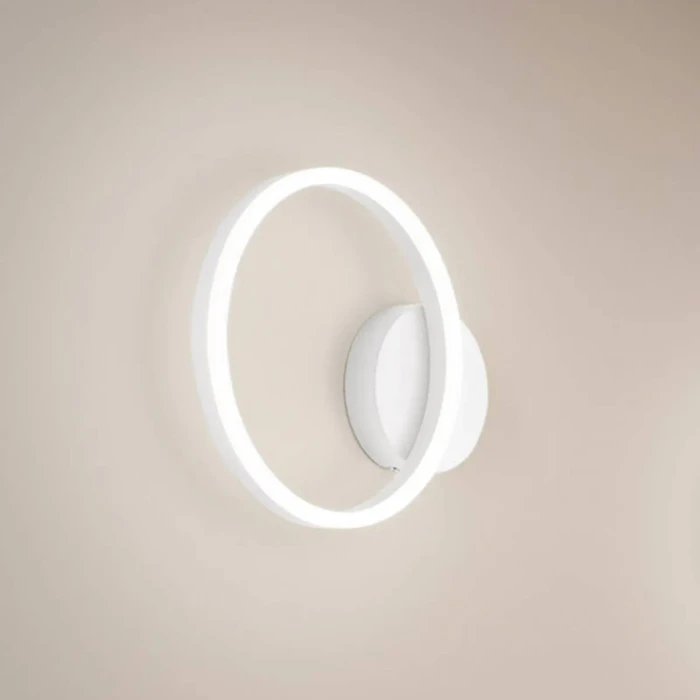Fabas Luce Giotto 37cm 1-flammig weiß