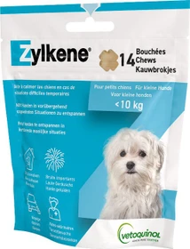 vetoquinol Zylkene 75mg Chews für kleine Hunde und Katzen, 14 Stück