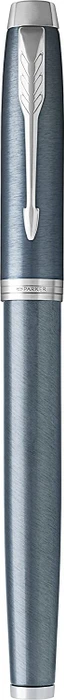 Parker IM Tintenroller (Mine) light blue grey/chrome trim, Blister