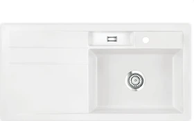 systemceram Bela 100 Einbau Becken rechts polar