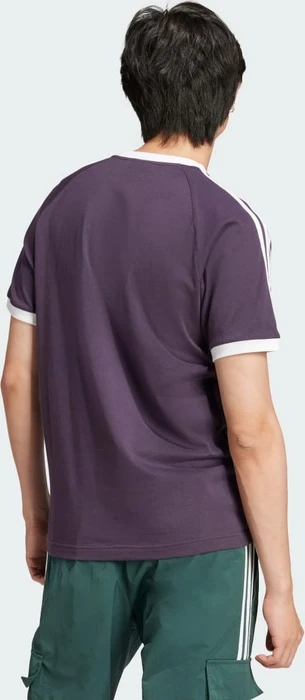 adidas Adicolor Classics 3-Streifen T-Shirt kurzarm aurora black (Herren)