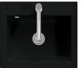 Villeroy & Boch Subway 60 S Einbau Becken mittig ebony