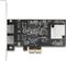 DeLOCK 5G LAN-Adapter, 2x RJ-45, PCIe 3.0 x2 Vorschaubild